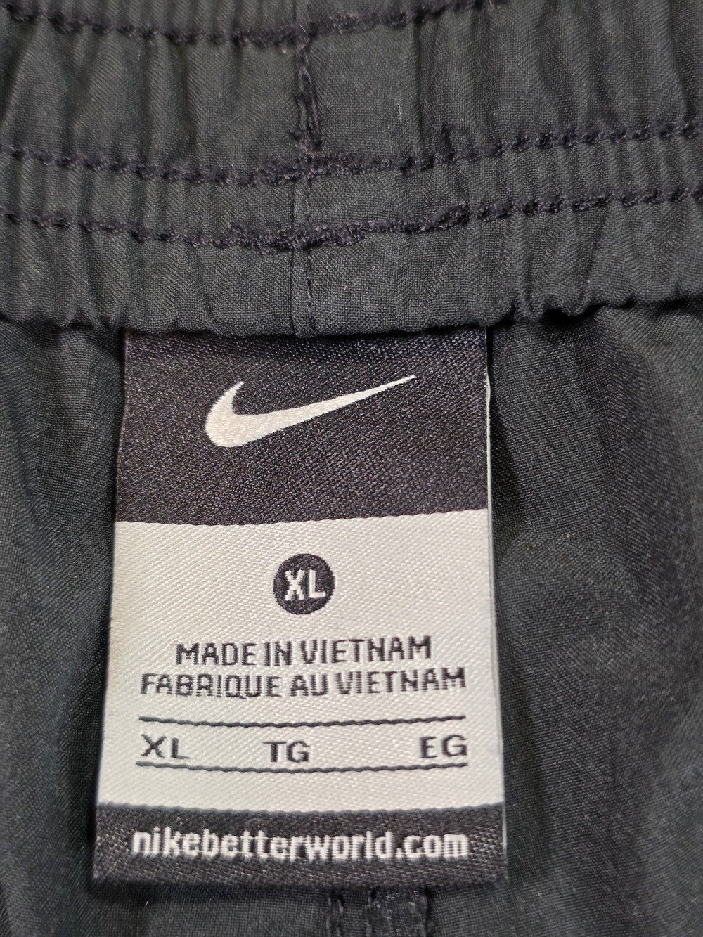 Nike Black Athletic Shorts with Zipper Pocket XL - Picture 9 of 10